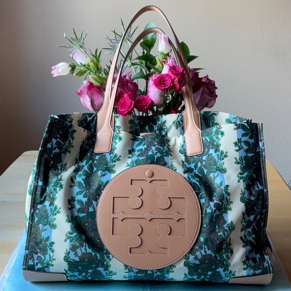 πππ TORY BURCH ELLA PRINTED TOTE πππ - Picture 6 of 16